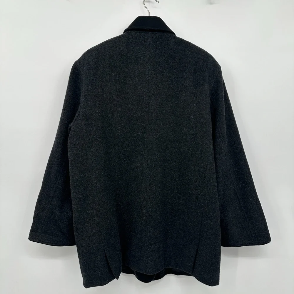 Vintage Albert‎ Nipon Boutique 100% Wool Coat Womens Size 12 Quiet Luxury XL 1X